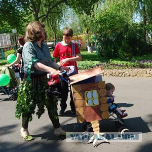 Парад колясок в Краснодаре