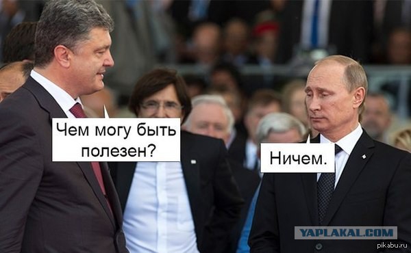 Путин впервые встретится с Порошенко после крымских диверсий