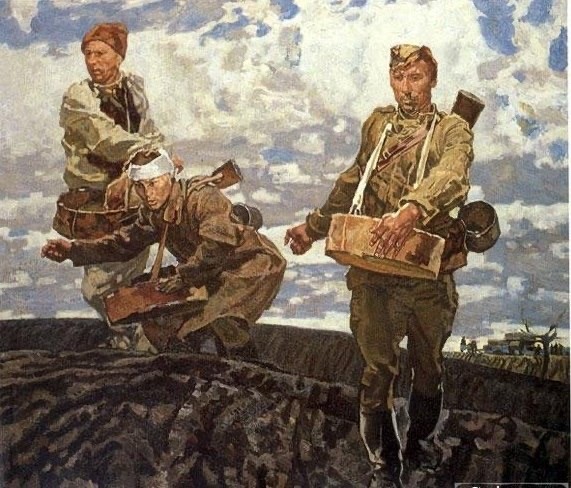 Великая Отечественная война в живописи