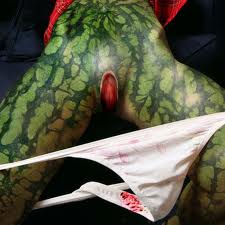 Арбуз яп взял