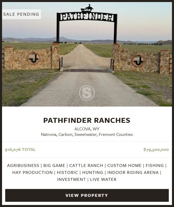 Зеленский купил ранчо Pathfinde в США.