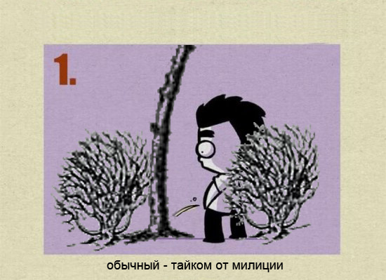 Как парни ходят в туалет?