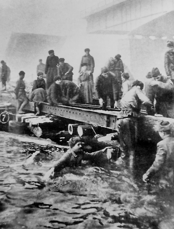 Сапёры Великой Отечественной войны.