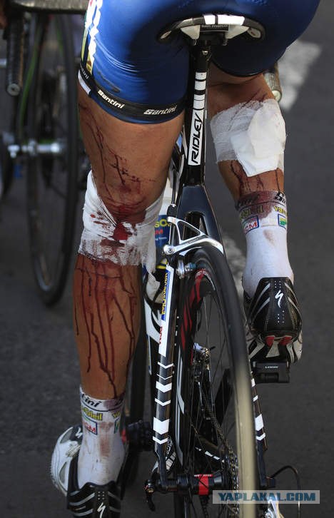 Проишествие на Tour de France 2011