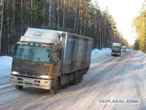 Зимники Якутии и Иркутской области. Весна 2011 года