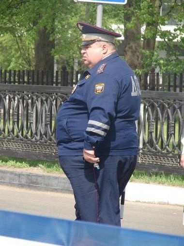 Вот так огламурилась питерская полиция