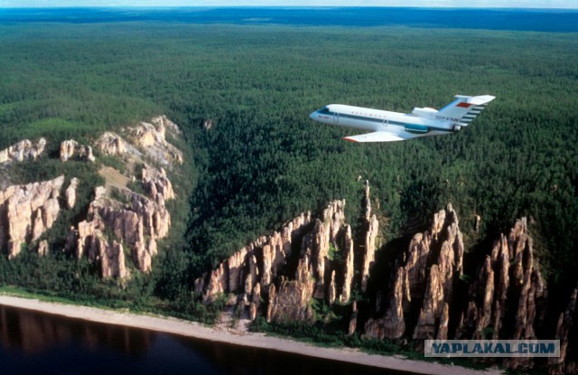 Як-40 с новыми двигателями взлетел