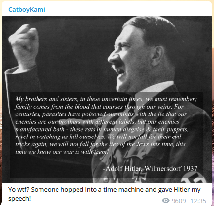 Catboykami выступает на митинге сторонников Трампа