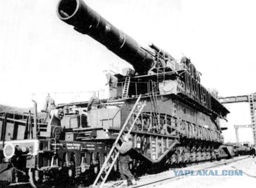 Сверхтяжелое орудие "adolf Kanonen"