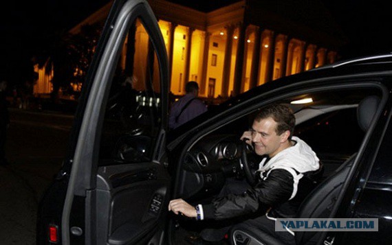 Машины Владимира Путина
