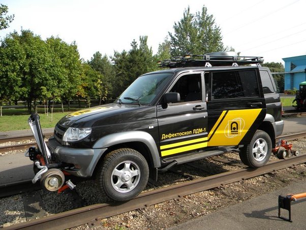 Тепловоз застрял.