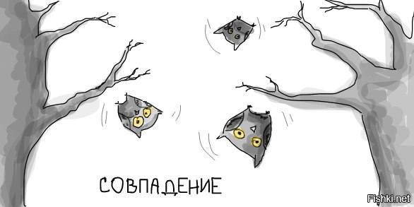 Шанс таких совпадений был 1 на 1 000 000.