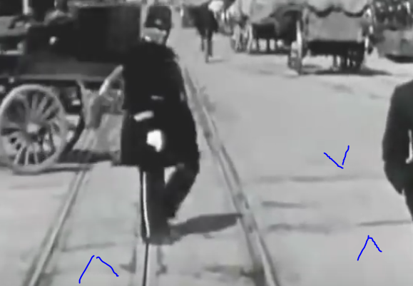 Запись с «видеорегистратора» 1906 года