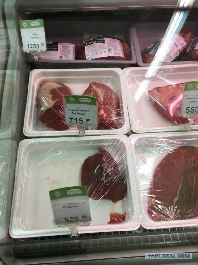 Цены в магазине в Ялте прямо сейчас