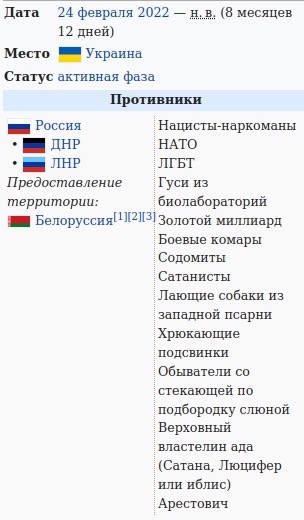 Топ оскорблений от Медведева