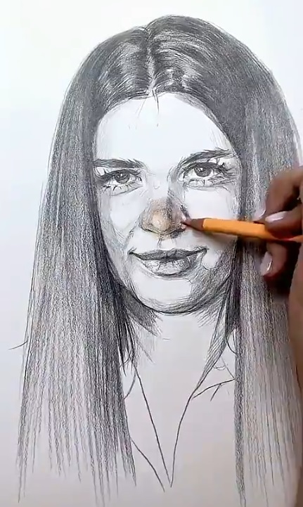 Прикольная анимация рисунка.