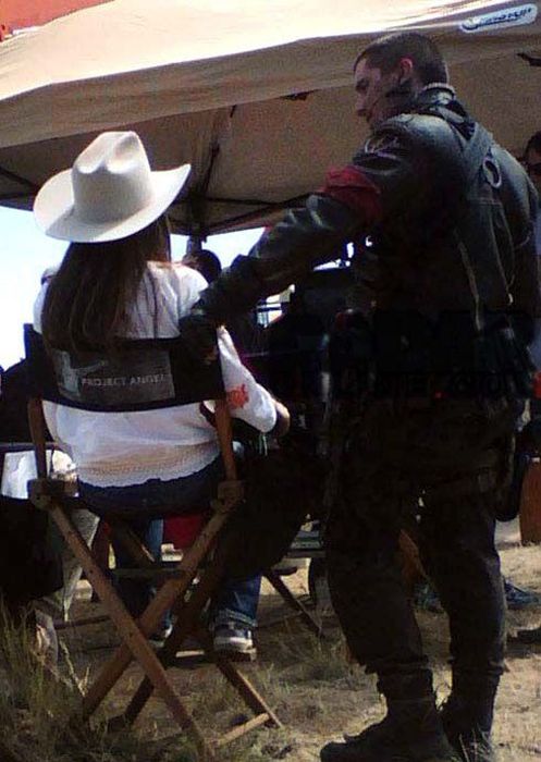 Кадры со съемочной площадки "Терминатора"