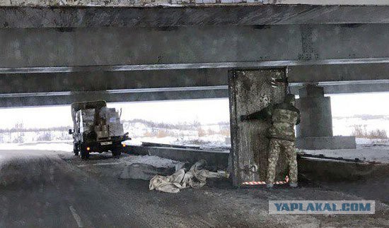 В петербургский мост с надписью «Газель» не проедет» врезалась уже 16-я «Газель»