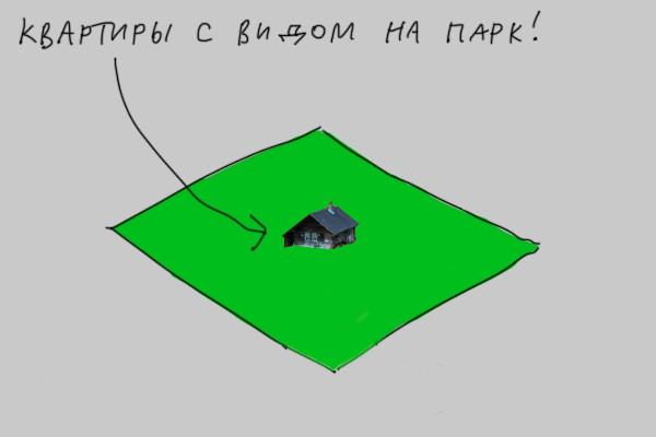 Квартиры с видом на парк