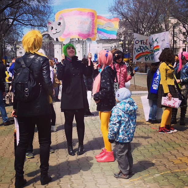 Первомайская монстрация 2013