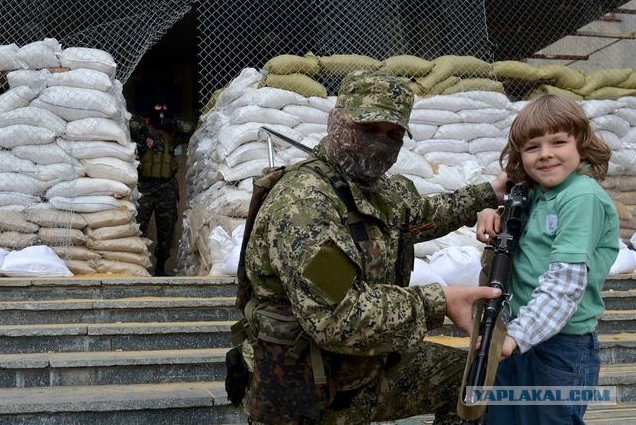 Детская школа спецназа ГРУ в Донецке