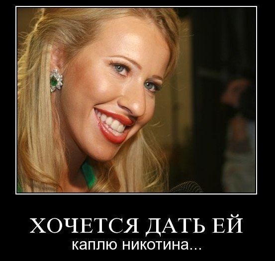 Собчак сравнила себя с Поклонской