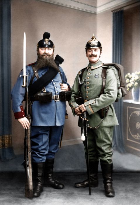 Архивные фотографии в цвете