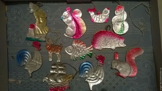 Новогодние украшения СССР