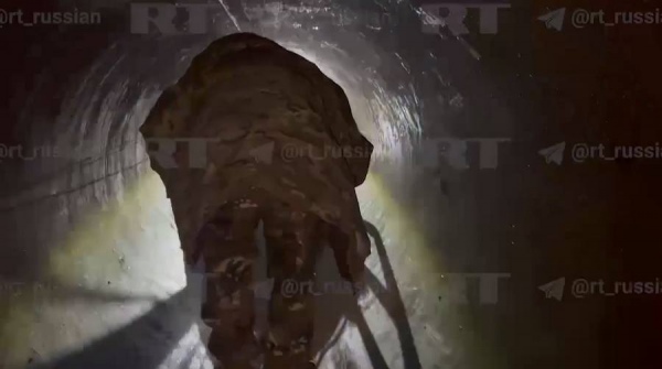 100 российских бойцов тайно проникли в Суджу по трубе газопровода