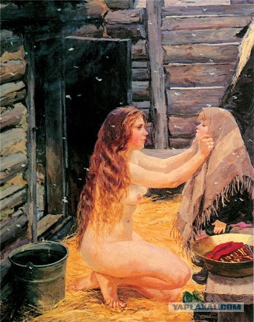 Драка в женской бане. 16+