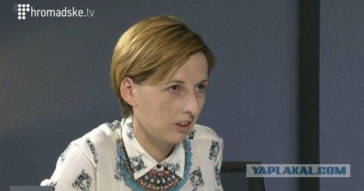 Украинская журналистка в шоке...