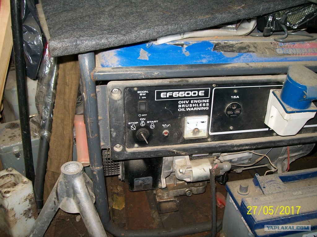 Генератор yamaha ef6600e