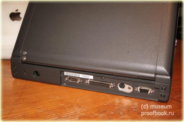 Ретро-ноутбук Compaq Contura 4\25