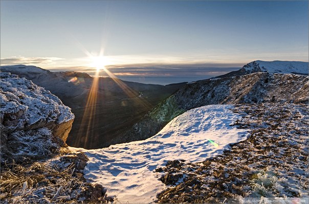 Удивительно красивые рассветы в Крыму