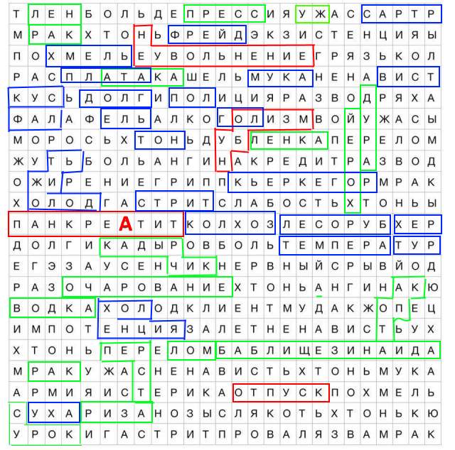 Тест для психиатрически устойчивых. 45+