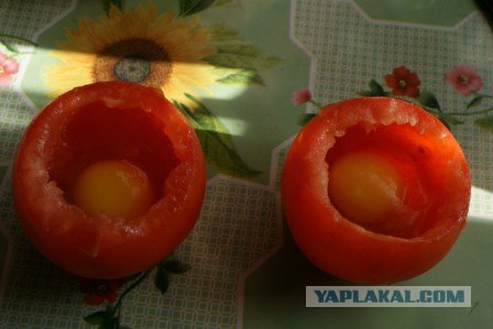 Необычная яичница