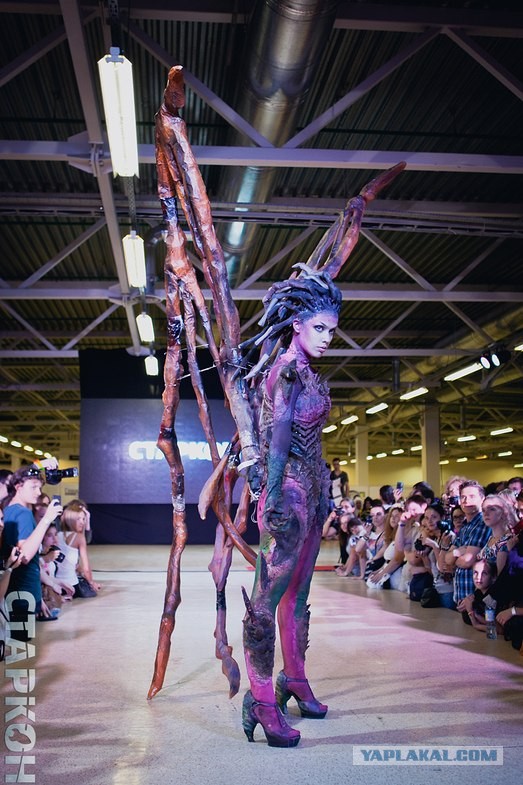 Конкурс косплея и анимэ в Парке Горького