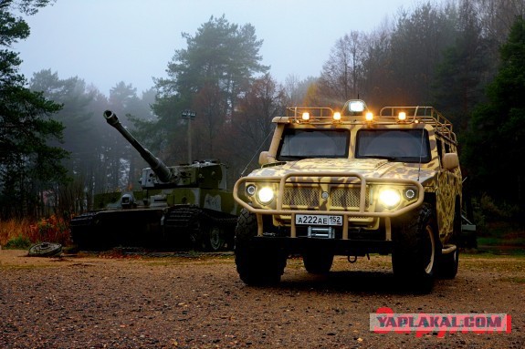 Люксовая модификация бронированного ГАЗ "Тигр"