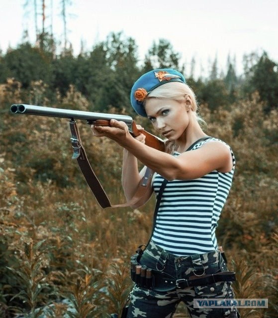 Лица девушек из ВДВ
