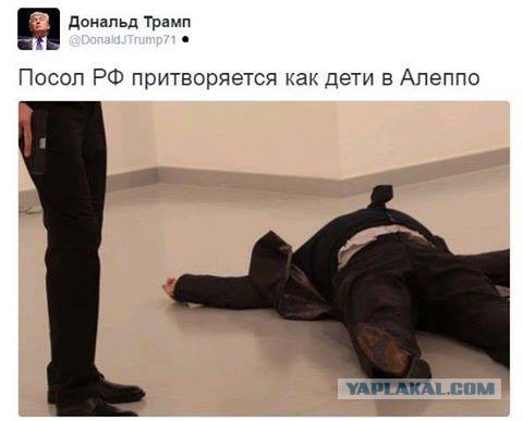 В Анкаре убили посла России в Турции