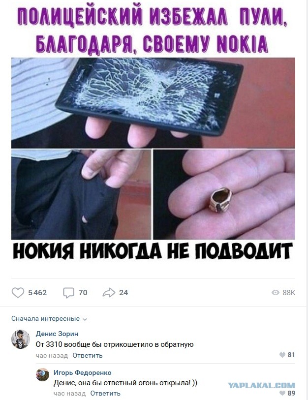 Комментарии к постам в разных группах