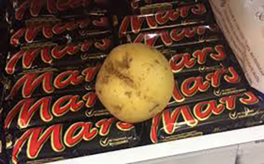 Закат на Марсе