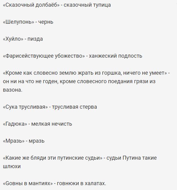 ЕСПЧ получил жалобы россиян, осужденных за оскорбление власти. Суду пришлось нелегко, переводя русские фразы