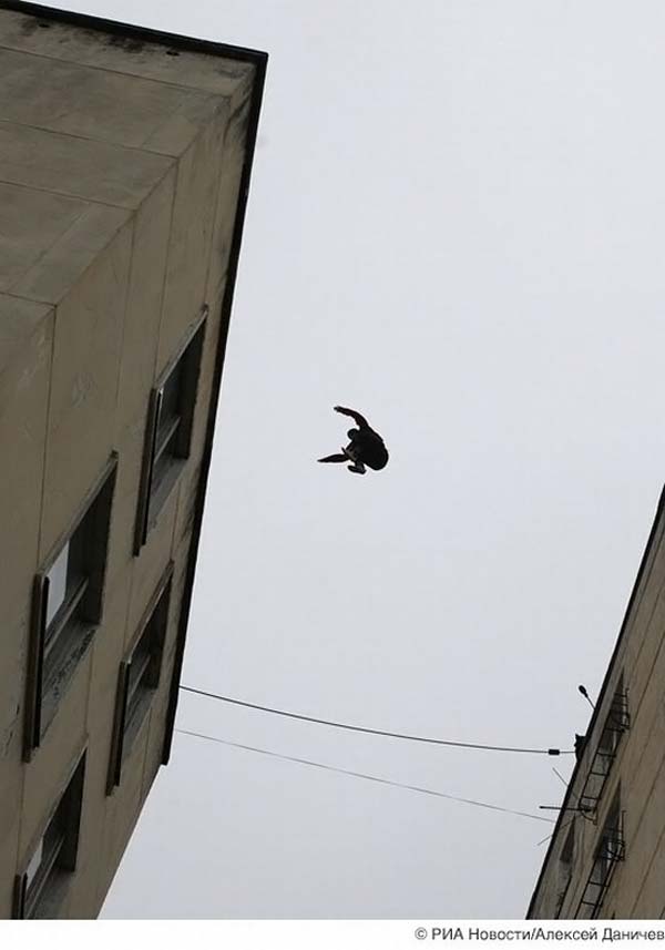 Петербургский спортсмен войдет в историю паркура