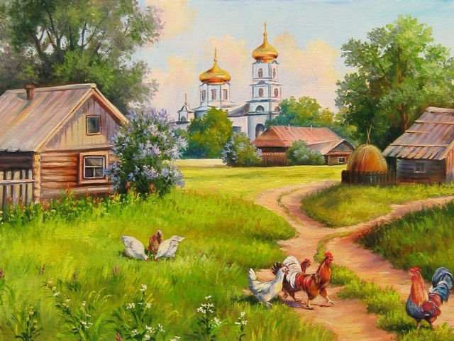 Россия 19-го века – картины маслом