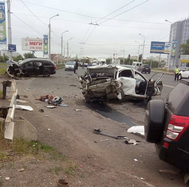 Страшное ДТП в Уфе
