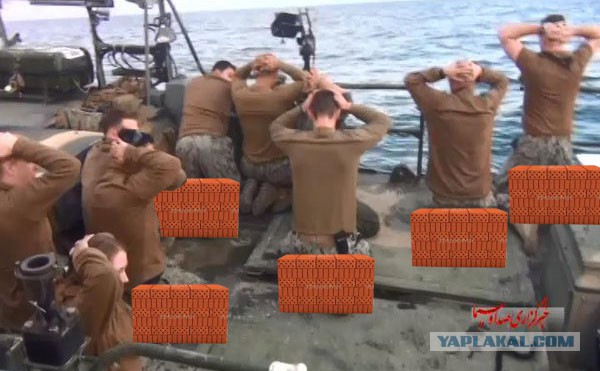 Иран задержал два судна ВМС США