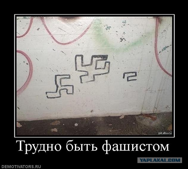 В Липецке кучка малолетних дегенератов кулаками отстаивают свое "право" на нацизм!
