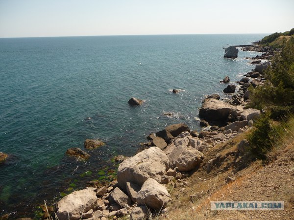 Крым, Партенит и его окрестности