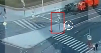 На Страстном бульваре произошло массовое ДТП с участием трех автомобилей